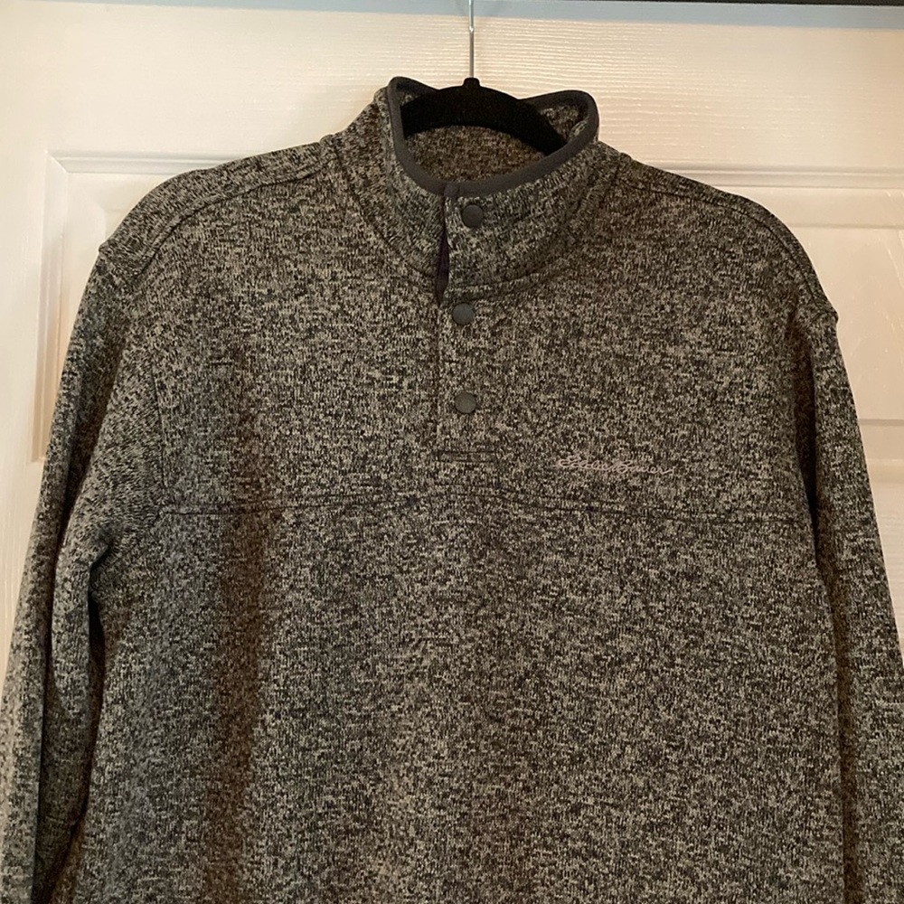 NWOT - Men’s Eddie Bauer Dress Fleece Sweater (L)